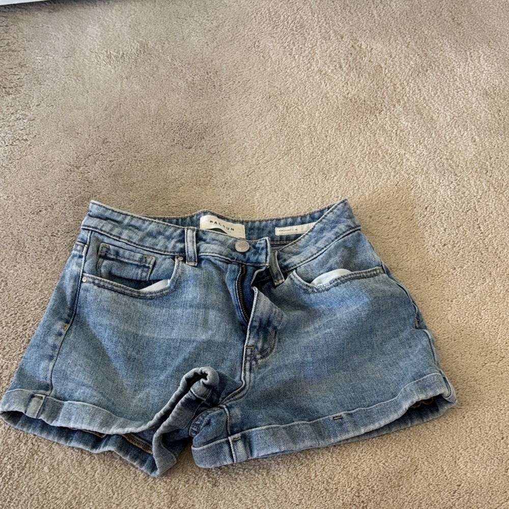 PacSun Light Blue Jean Shorts